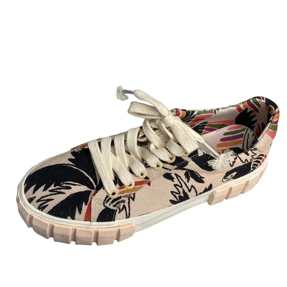 Farm Rio Bird Paradise Platform Sneaker  Sz: 6.5 - Picture 2 of 13